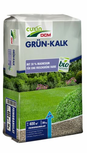 CUXIN DCM | Chaux pour gazon | 20 kg pour 400 m²