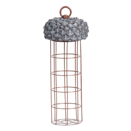 Esschert Design | Distributeur de boules de suif en forme de gland | PVC | Ø10 x H 28 cm