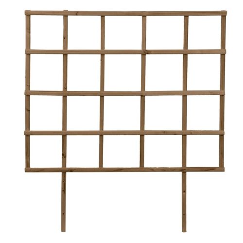 Esschert Design | Treillis pour potager surélevé | Bois | Marron | Taille S | 85 x 78 cm