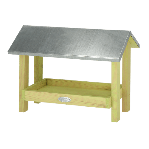 Esschert Design | Table d'alimentation au sol avec panier | 38 x 26 x 29 cm