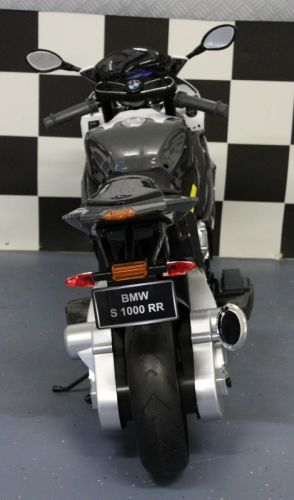 Moto enfant BMW S1000 RR 12 volts grise