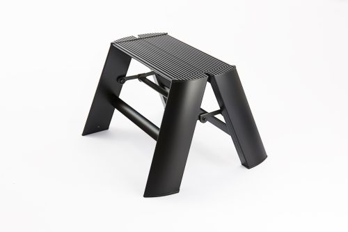 Échelle à une marche LUCANO | Aluminium | 39 x 15,5 x 28 cm | Disponible en 2 couleurs