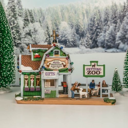 LEMAX | Woolly Wonderland Alpaca Ranch | avec adaptateur 4,5 V