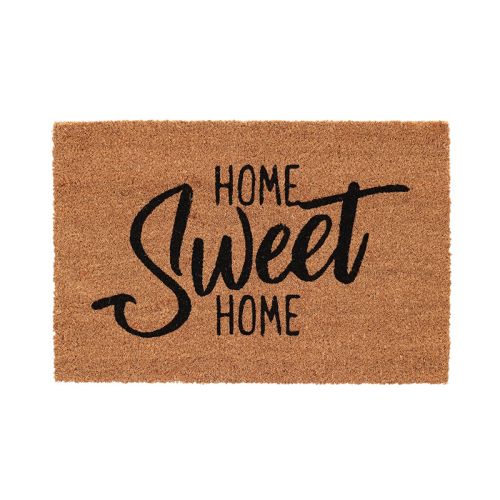 Esschert Design | Paillasson « Home Sweet Home » | Noix de coco | 60 x 40 cm