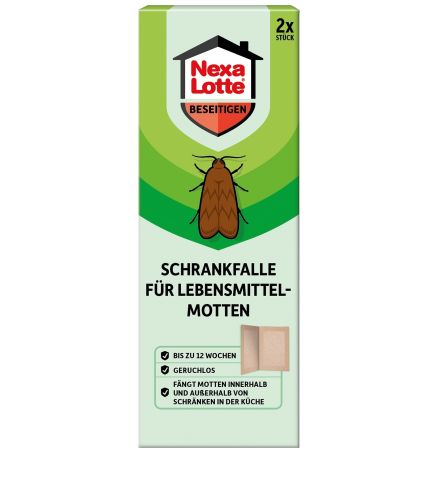 Piège à mites alimentaires Nexa Lotte® | 2 pièces.