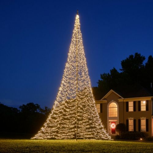 Sapin de Noël Fairybell | 1000 cm | 8000 LED | Blanc chaud