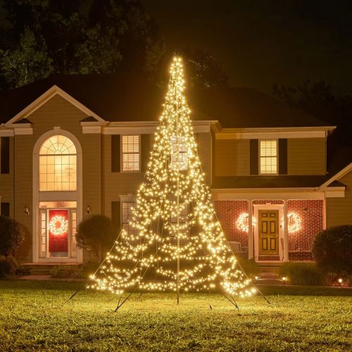 Interrupteur lumineux Fairybell | 600 cm | 2000 LED | Blanc chaud et multicolore