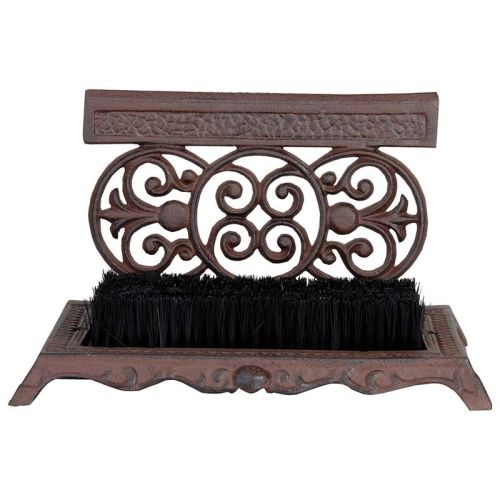 Esschert Design | Brosse à chaussures | Fonte | 29 x 19 x 17 cm