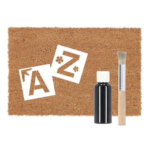Esschert Design | Kit de paillasson à lettres à faire soi-même | Fibre de coco | 60 x 40 cm