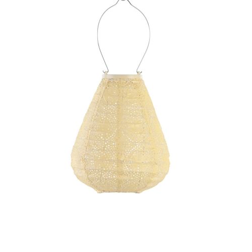 Lanterne solaire LUMIZ Tulipe | Charmant | Jaune | D 20 H 22,5 cm