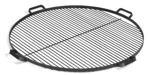 Grillrost mit 4 Griffen aus Rohstahl 70 cm für Feuerschale