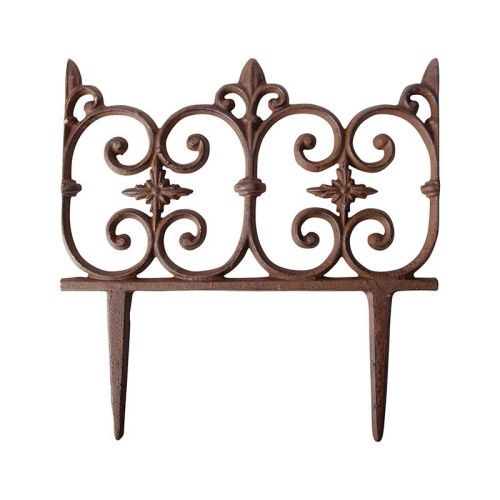 Esschert Design | Clôture de jardin | Fonte | 26 x 28 cm