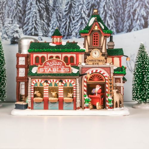 LEMAX | Écuries des rennes du Père Noël