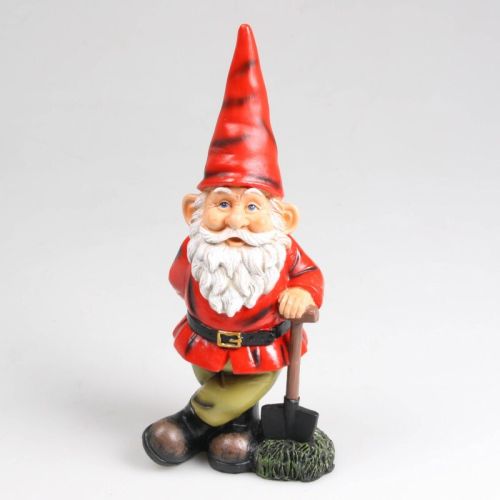 Nain de jardin avec pelle | Disponible en 4 tailles