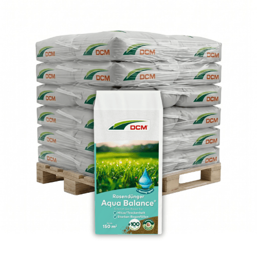 CUXIN DCM | Rasendünger Aqua Balance | 39 x 9 kg Palette | für 5850m²