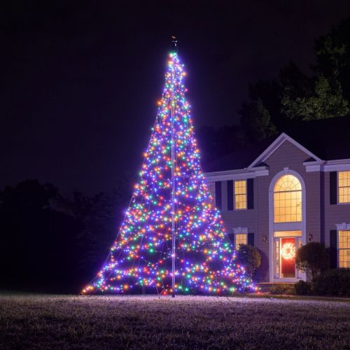Sapin de Noël Fairybell | 600 cm | 1200 LED | Multicolore