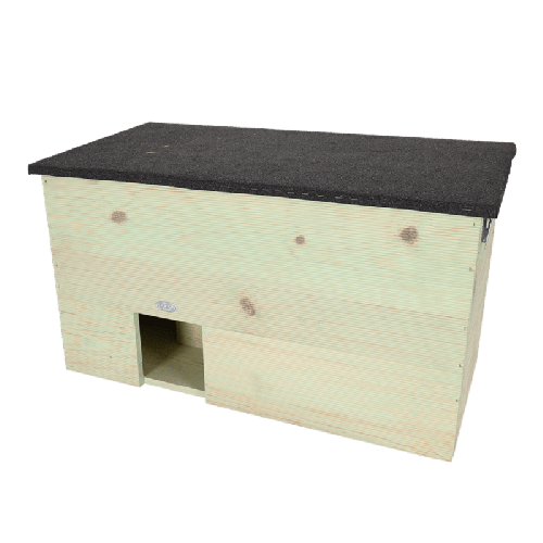 Esschert Design | Maison pour hérisson XL | Bois | 78 x 38 x 41 cm
