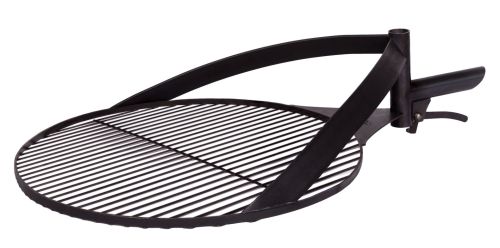 Rost aus natürlichem Stahl 50 cm mit einem Griff für Feuerschale "MONTANA X"