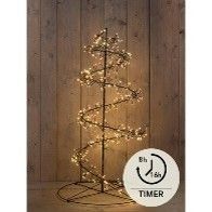 Guirlande lumineuse « Tree Swirl Cluster » | 480 LED | Transformateur IP44 avec minuterie et variateur | 1,2 m | Blanc chaud | Collection Anna