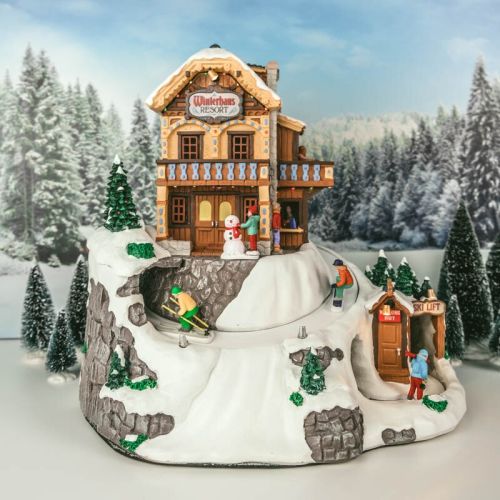 LEMAX Winter House Resort | avec adaptateur 4,5 V