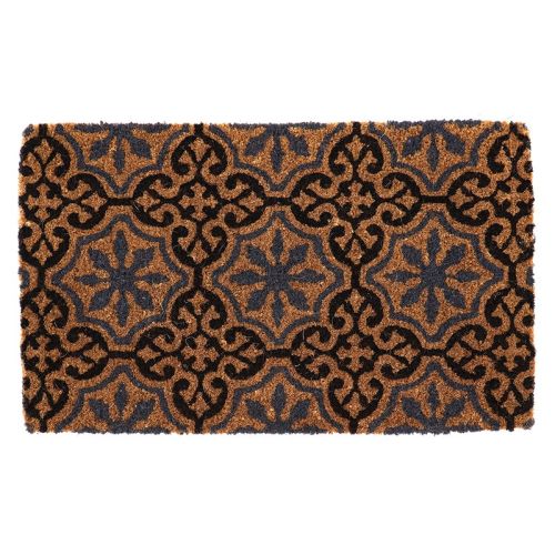 Esschert Design | Paillasson Carreaux Portugais | Noix de coco | 75 x 45 cm