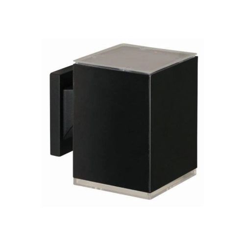 Applique murale solaire hybride intelligente, lot de 1 | Maine | 50 lumens | Noir