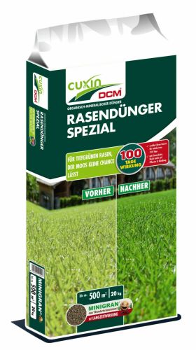 CUXIN DCM | Engrais spécial pour pelouse | 20 kg pour 500 m²