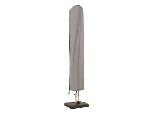 Housse de protection pour parasol Madison | 250 x 55/60 cm | Gris | WR 160 g/m² | Grade 6
