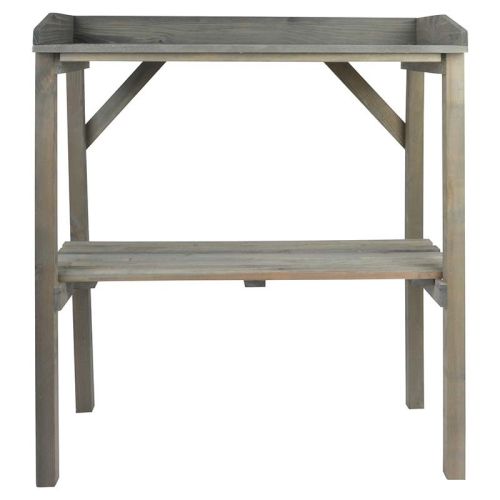 Esschert Design | Établi de jardin | Bois | 82 x 78 x 38 cm