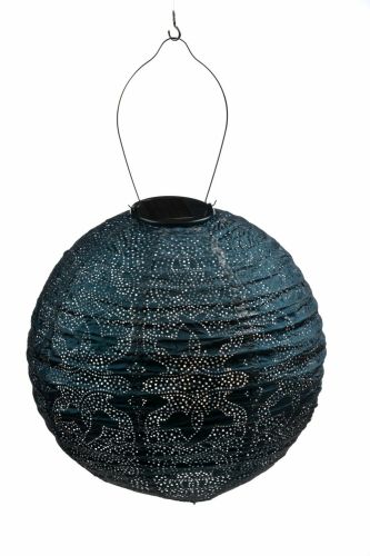 Lanterne solaire ronde LUMIZ | Marrakech | Essence | Ø 30 cm