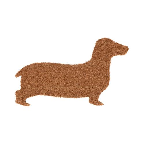 Esschert Design | Tapis de porte Teckel | Fibre de coco | 75 x 45 cm
