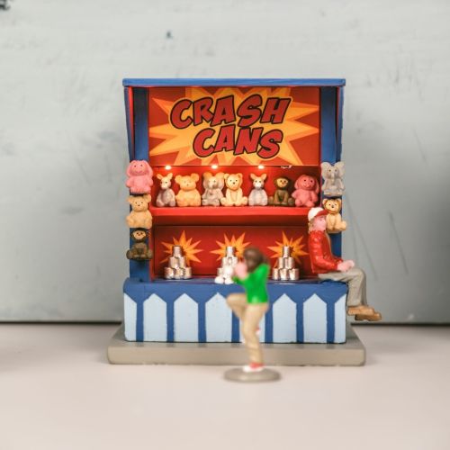 LEMAX | Jeu Crash Cans | Lot de 2